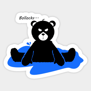 Bear in a Puddle Sticker